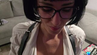 I suck my student shlong beacuse this chab can't focus