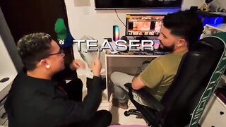 THE BI VOIDED URINE OFFICER WENT TO TAKE A DOCUMENT TO THE BOSS'S ABODE AND ENDED UP GETTING A LITTLE GIFT, TONS OF EAGER JOY AND TONS OF MILK (TEASER)