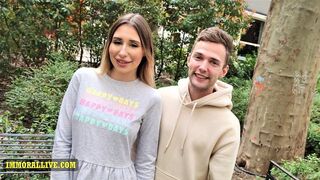 eighteen-Year-Old w Large Natural Melons Tory Sweety Cums on Stepdad's Frat Pledge – Depraved Family 4K