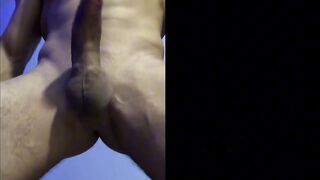 Hawt Pumped up College Man Jerks Massive 9” Penis after Gym Workout Groaning Spunk flow Climax