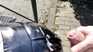 MEGA Public! Parkplatz Quicky mit XXL Sperma Cheerful End