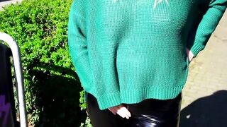 MEGA Public! Parkplatz Quicky mit XXL Sperma Cheerful End