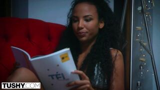 TUSHY Anal-loving Party angel Romy wishes smth greater amount