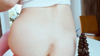 I just sat on the table and practiced my butt for a not many minutes ????