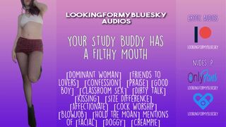 ASMR - Your Study Buddy Has a Immodest Throat
