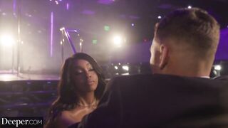 Deeper. Lily gives an illicit intimate show at disrobe club