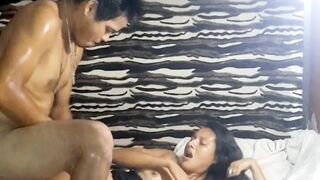 Sexo duro con la puta de mi compañera de trabajo en el motel