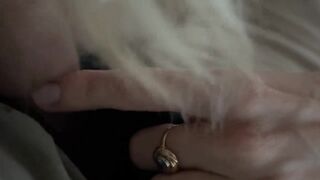 I tried to bang my maid but her twat is to constricted (early cum)