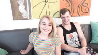 Skylar’s Petite Frame Bounces On Brick’s Ramrod In Wild Bed Fuck!