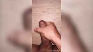 At Night In The Office, Talking Bawdy And Jerking Off My Thick Shlong Until I Cum