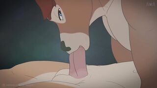 FIRESIDE FASCINATION Fur Homosexual Animation