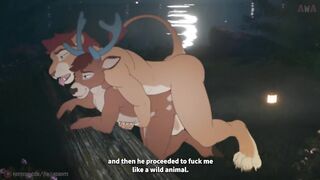 FIRESIDE FASCINATION Fur Homosexual Animation