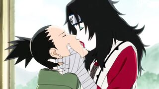 Shikamru and his Sensei's wife Ai (Voiced)