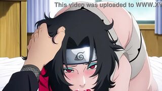 Shikamru and his Sensei's wife Ai (Voiced)