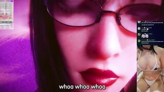 Dancing along to a HMV whilst chat controls my vibe