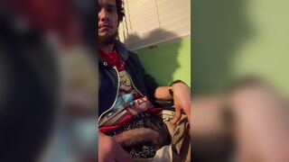 Hawt DILF Native Ecstasy Wanking His Gift From God For All To Worship ????????