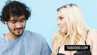 Hot mother i'd like to fuck stepmother convince her stepson instead of playing clip games to exercise his penis on her snatch