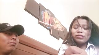 My secretary wishes her every day dose of milk, her boyfriend is working as a delivery stud.