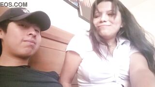 My secretary wishes her every day dose of milk, her boyfriend is working as a delivery stud.