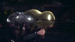 Lux getting screwed underneath the rain