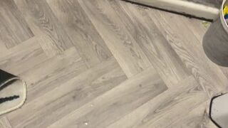 Cumming all over the baths