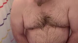 Masturbating in the shower