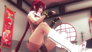 [GURREN LAGANN] Yoko likes 69 (CG PORN 60 FPS)