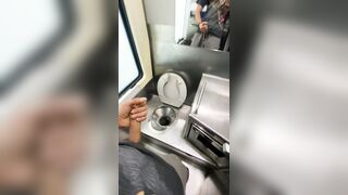 DILF Native Ecstasy Riding Greyhound And Busting A Nut In Public! Cum Watch My Load ????????????