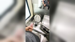 DILF Native Ecstasy Riding Greyhound And Busting A Nut In Public! Cum Watch My Load ????????????