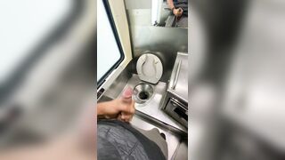 DILF Native Ecstasy Riding Greyhound And Busting A Nut In Public! Cum Watch My Load ????????????