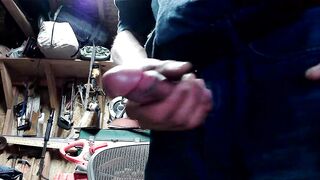 DILF Giving The Fans What They Wish, My Biggest Ramrod Leaking With Cum ????????????