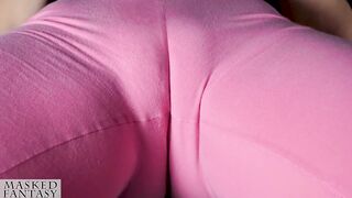 Cameltoe and underware on closeup snatch