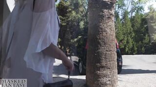 Whilst car driving, i rub her uncovered love button and make her come with an intensive loud groaning orgasm