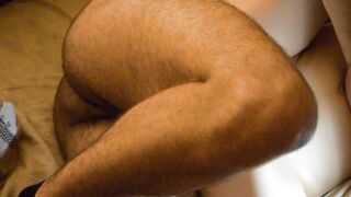 Oriental girlfriend gets anal climax.