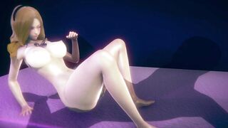 [LEAGUE OF LEGENDS] Excited Lux in her swimsuit (CG COMICS 60 FPS)