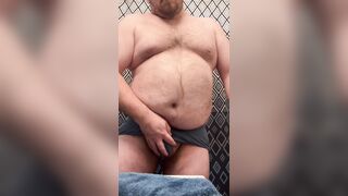 Previous to daybed shower