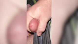 Some pre cum in the morning