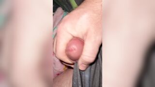 Some pre cum in the morning