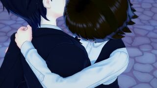 Persona 5 Makoto craves to play with Ren's schlong