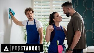 PURE TABOO Abode Cleaner Alison Rey Flirts With Rich Customer Will Pounder In Front Of Her Spouse