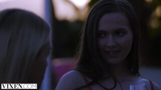 VIXEN Model Pair Become Swingers On Vacation
