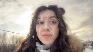 Ex-girlfriend asks me to fuck her one final time in advance of breaking up in a car in public - Cumwalk