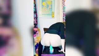 ????️Suzy Wylde is The Office Anal Bitch!!! ????️ Fills her booty!! Confesses to loving it in her booty ????️