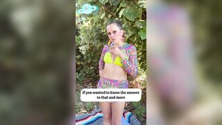 Snippet of my latest vlog. Here’s a question for u ????????‍♀️