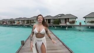 sexy olesya malibu on vacation