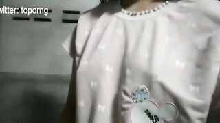 Thai Teen Hotty Show Her Breasts เปิดนมให้ดูโครตน่าจับมาดูด