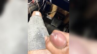 DILF Having Late Night Pleasure With His Pal, Large Schlong Cummin!!! ????????????????