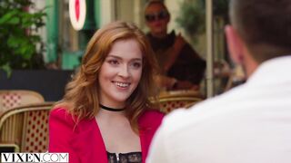 VIXEN Jia Lissa has intensive 3some with Sonya in Paris