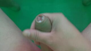 POV solo slutty chap masturbation