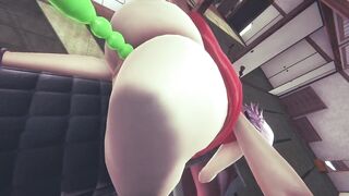 [NARUTO] POV Your date with Sakura (CG PORN 60 FPS)